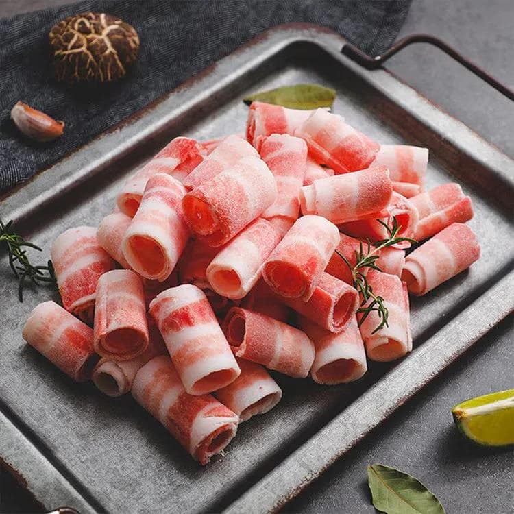 Thinly Sliced Pork Belly