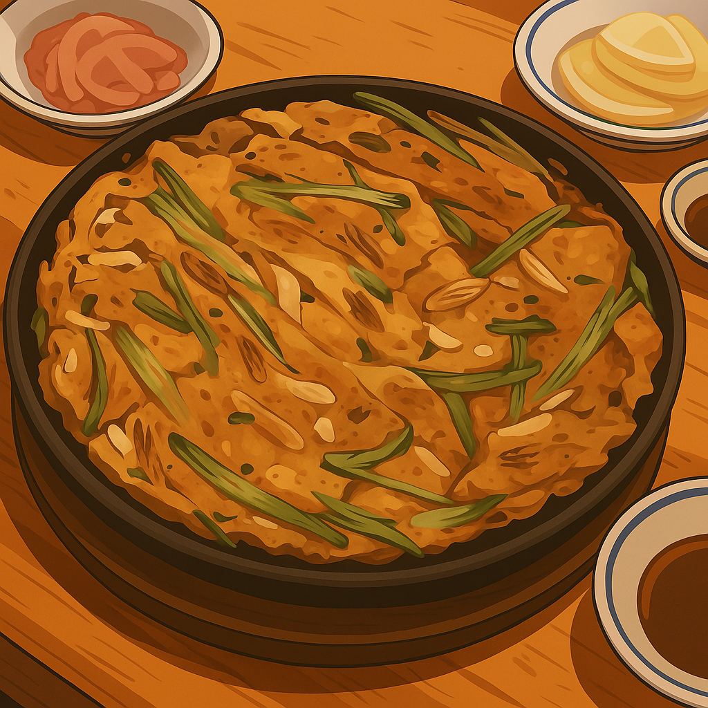 Korean beef Green Onion Pancake