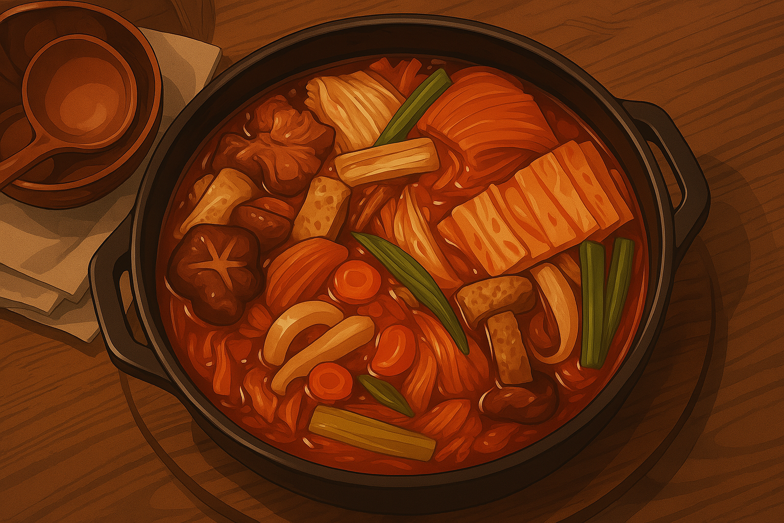Pork Kimchi Hot Pot