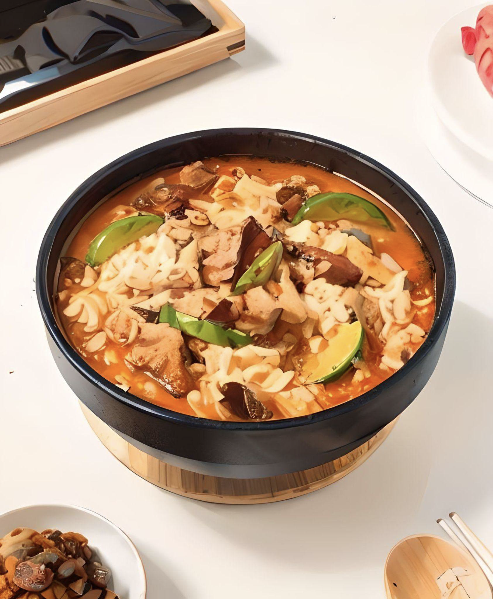 Soybean Paste Based Rice with Soup